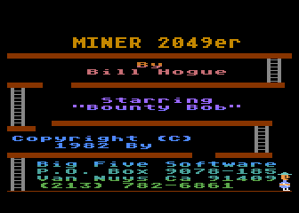 Miner 2049er screenshot 4 for TI-99